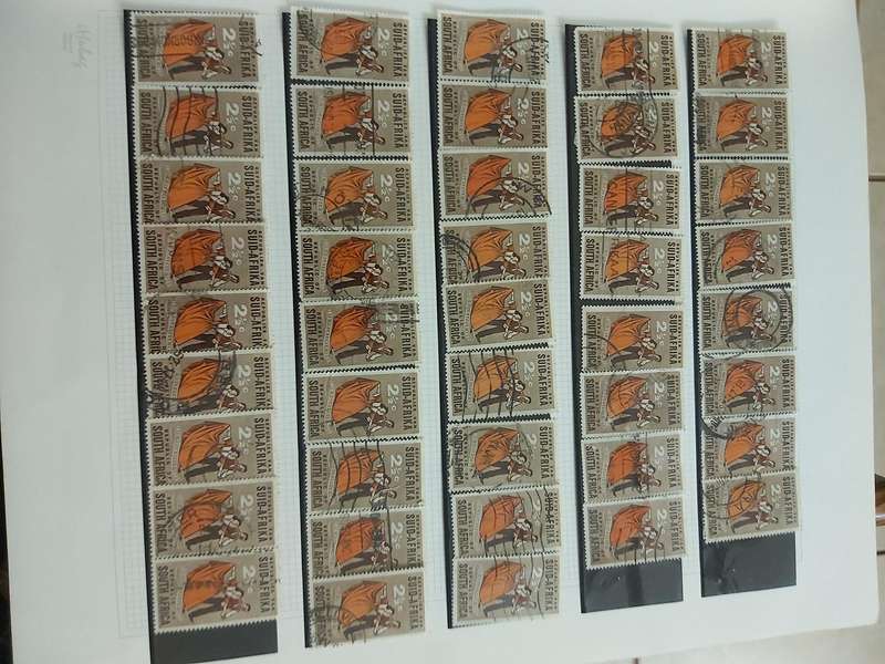 RSA STAMPS WITH SOME VERY GOOD POSTMARKS