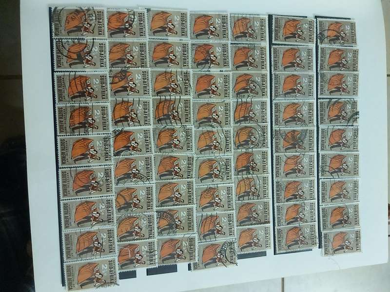 RSA STAMPS WITH SOME VERY GOOD POSTMARKS
