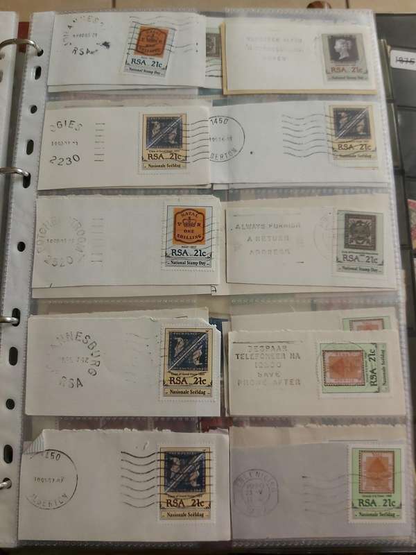 RSA STAMPS WITH SOME VERY GOOD POSTMARKS