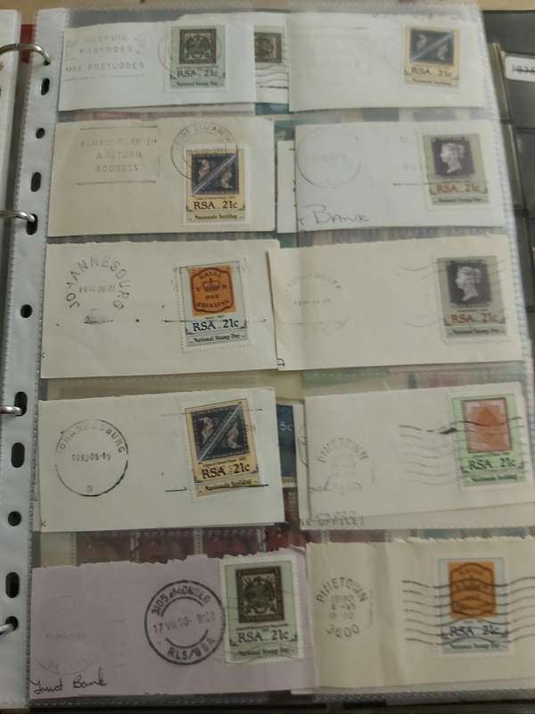 RSA STAMPS WITH SOME VERY GOOD POSTMARKS