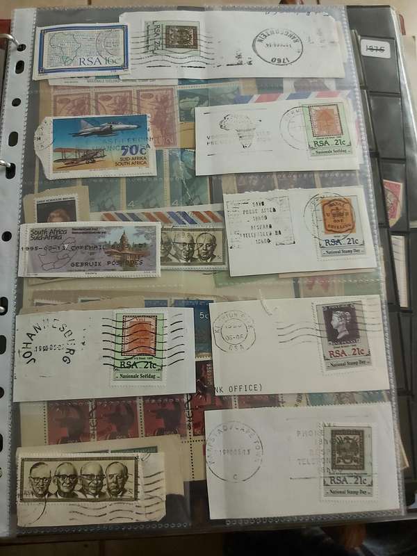 RSA STAMPS WITH SOME VERY GOOD POSTMARKS
