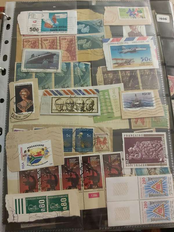 RSA STAMPS WITH SOME VERY GOOD POSTMARKS