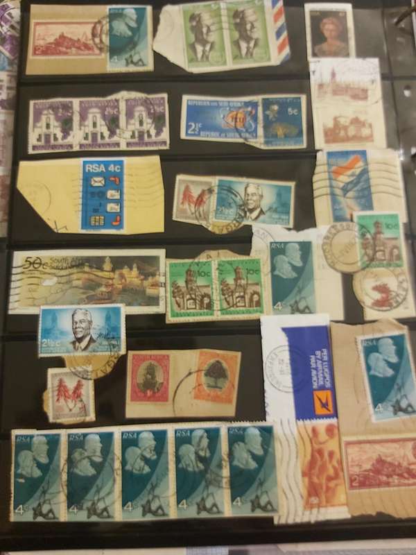 RSA STAMPS WITH SOME VERY GOOD POSTMARKS