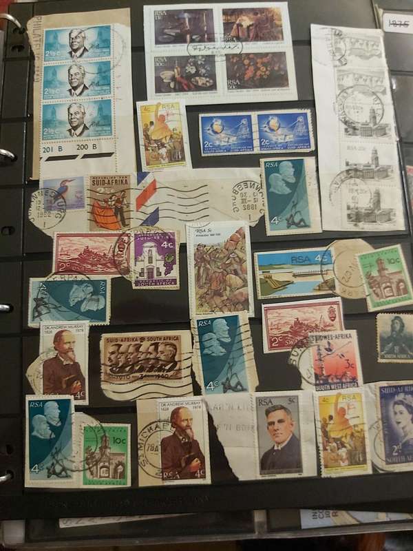RSA STAMPS WITH SOME VERY GOOD POSTMARKS