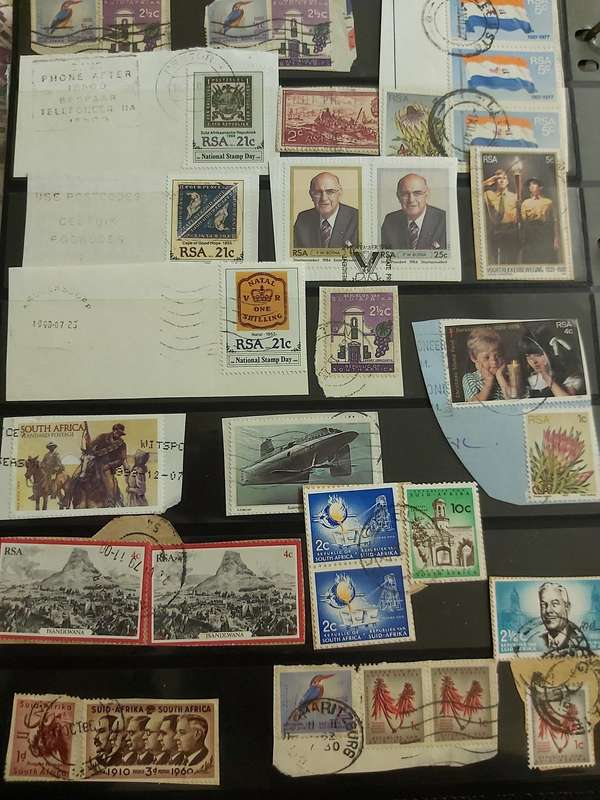 RSA STAMPS WITH SOME VERY GOOD POSTMARKS
