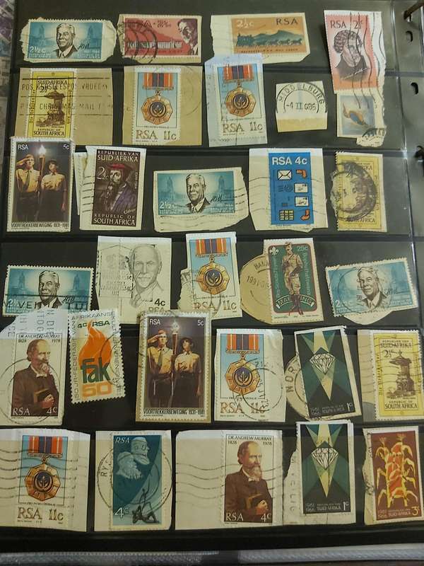 RSA STAMPS WITH SOME VERY GOOD POSTMARKS