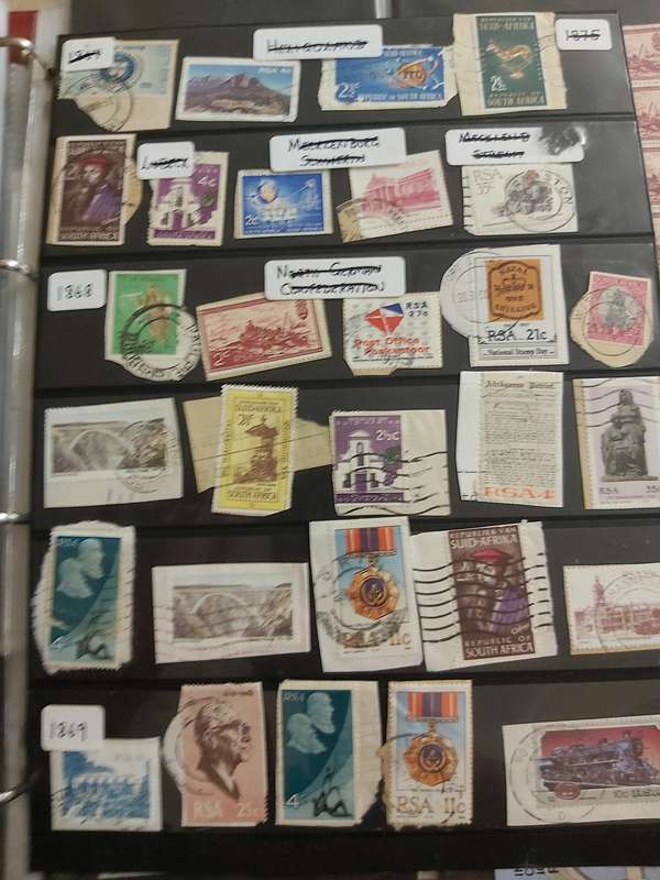RSA STAMPS WITH SOME VERY GOOD POSTMARKS
