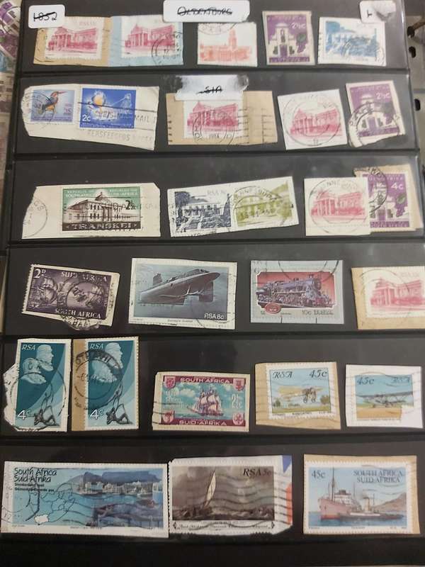RSA STAMPS WITH SOME VERY GOOD POSTMARKS