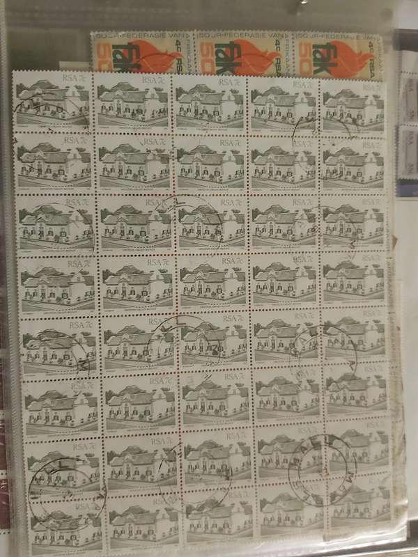 RSA CONTROL BLOCKS AND MINT SHEETS