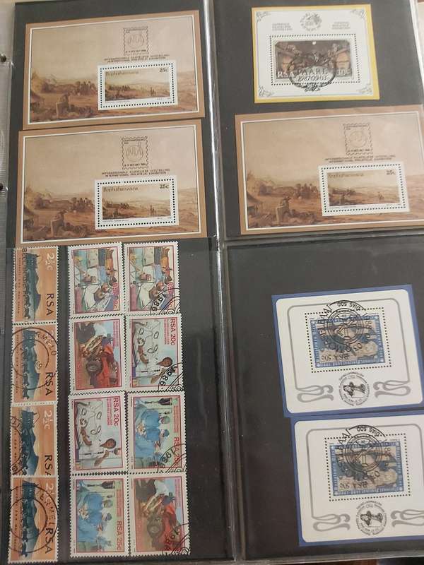 RSA CONTROL BLOCKS AND MINT SHEETS