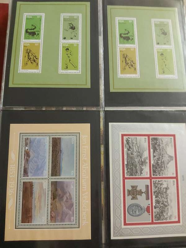 RSA CONTROL BLOCKS AND MINT SHEETS