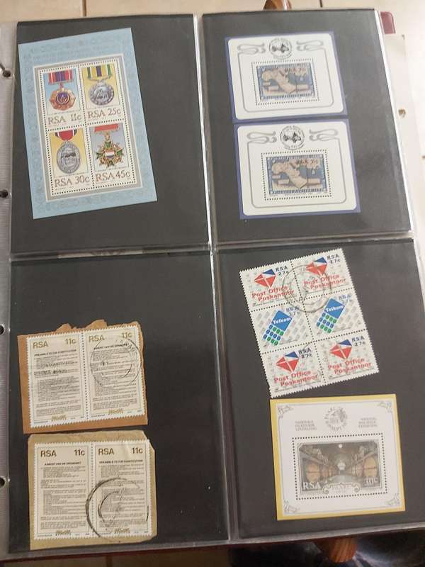 RSA CONTROL BLOCKS AND MINT SHEETS