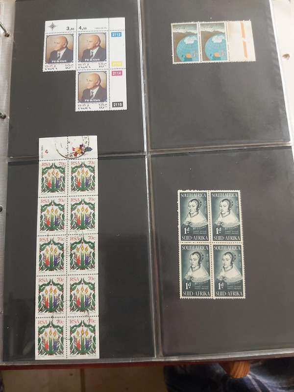 RSA STAMPS WITH SOME VERY GOOD POSTMARKS