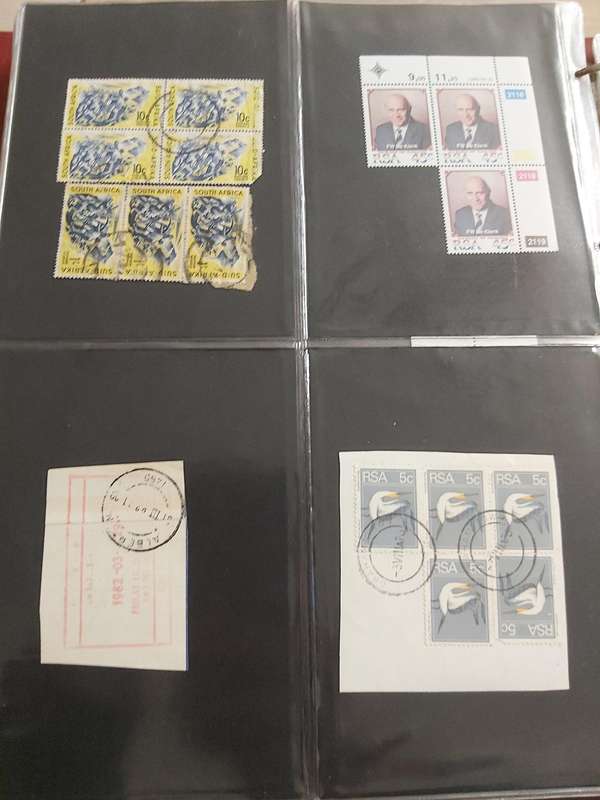 RSA STAMPS WITH SOME VERY GOOD POSTMARKS