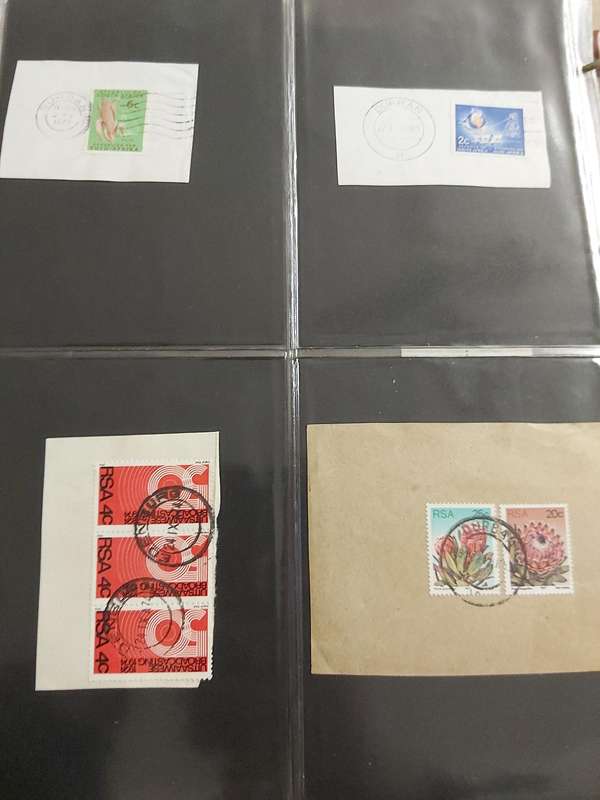 RSA STAMPS WITH SOME VERY GOOD POSTMARKS