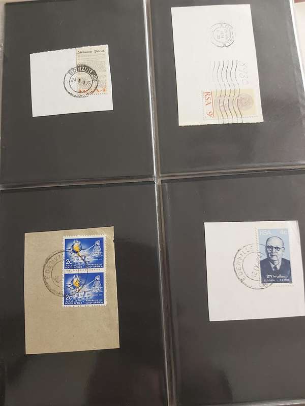 RSA STAMPS WITH SOME VERY GOOD POSTMARKS