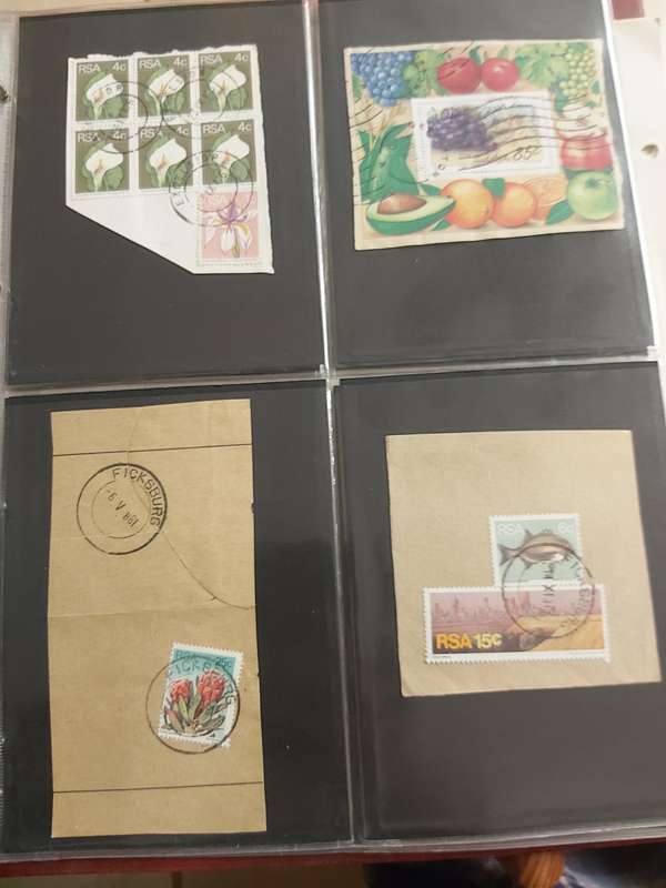 RSA STAMPS WITH SOME VERY GOOD POSTMARKS