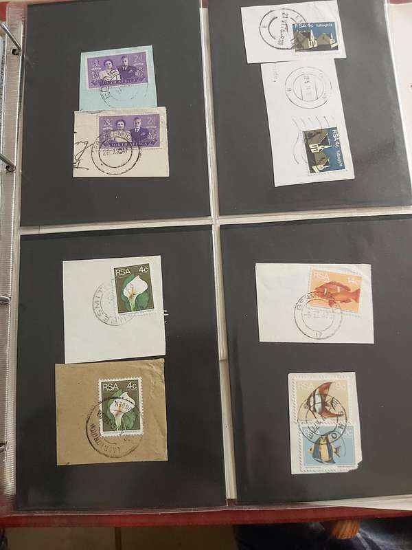 RSA STAMPS WITH SOME VERY GOOD POSTMARKS