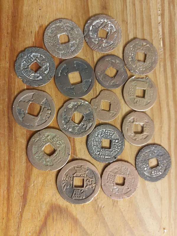 OLD CHINA COINS