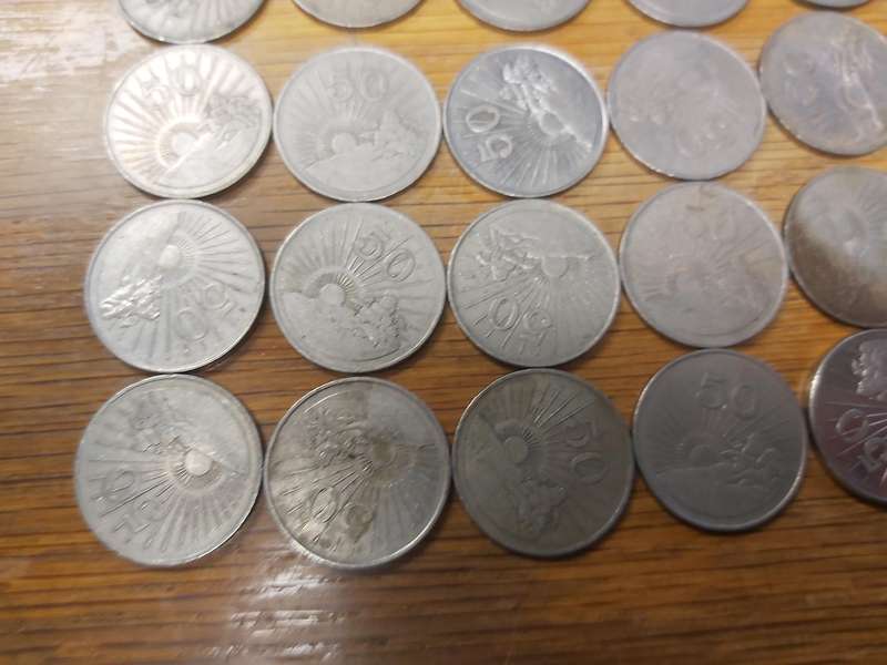 ZIMBABWE 50C COINS