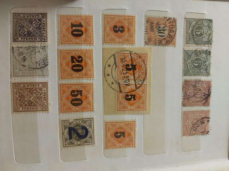 WURTHEMBURG STAMPS