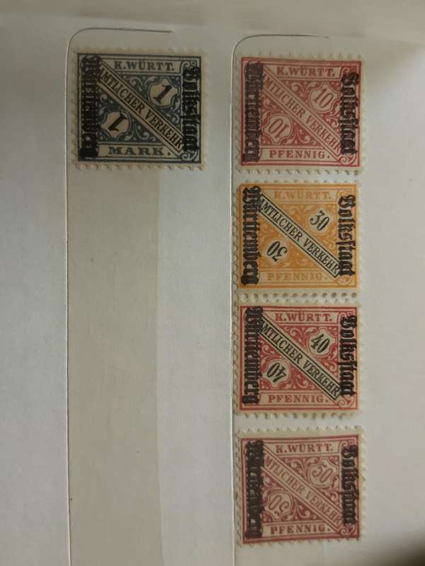 WURTHEMBURG STAMPS