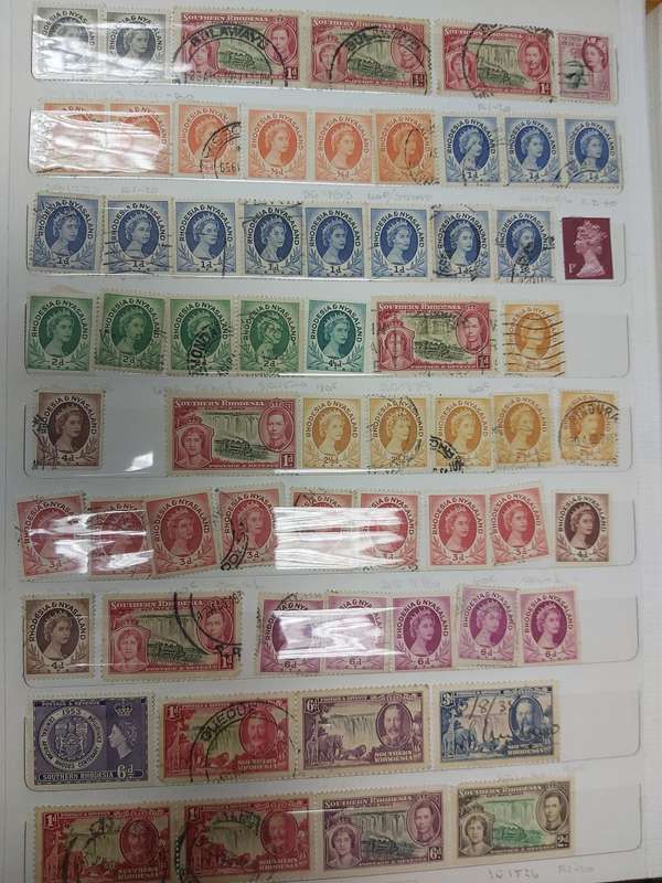 RHODESIA STAMPS BOTH MINT AND USED