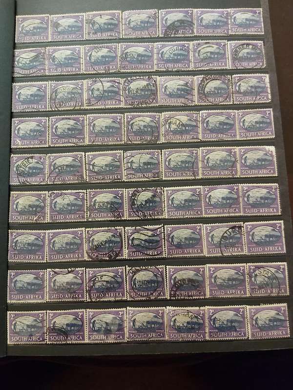 UNION STAMPS WITH EXCELLENT CANCELLATIONS