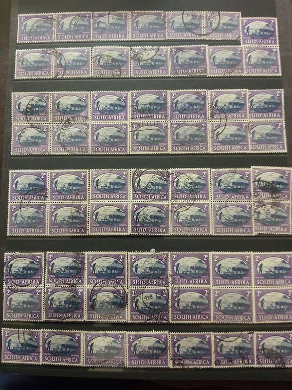 RSA STAMPS WITH SOME VERY GOOD POSTMARKS