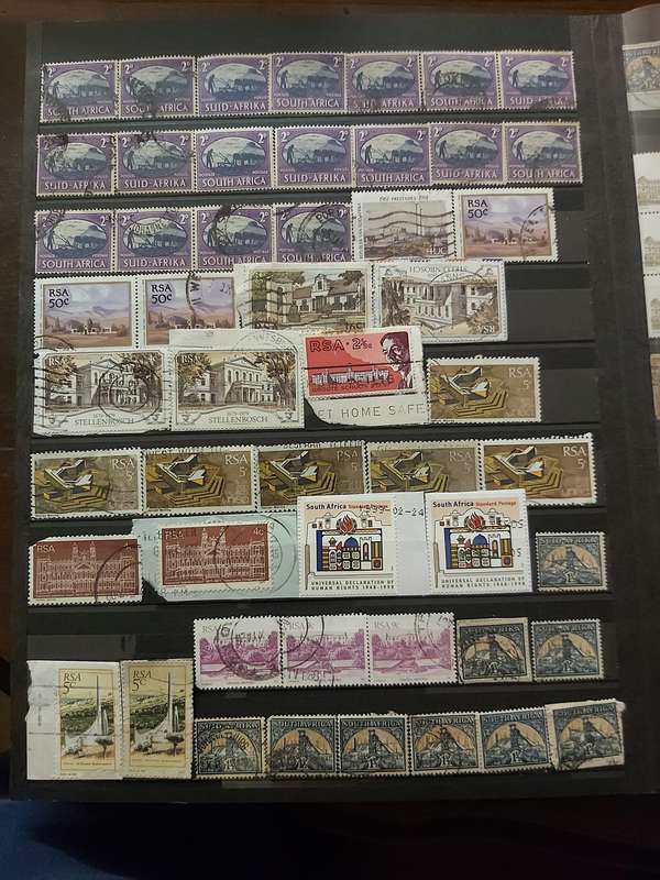 RSA STAMPS WITH SOME VERY GOOD POSTMARKS