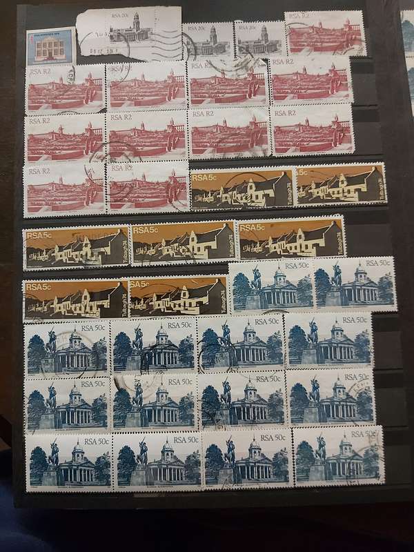 RSA STAMPS WITH SOME VERY GOOD POSTMARKS