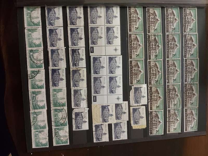 RSA STAMPS WITH SOME VERY GOOD POSTMARKS