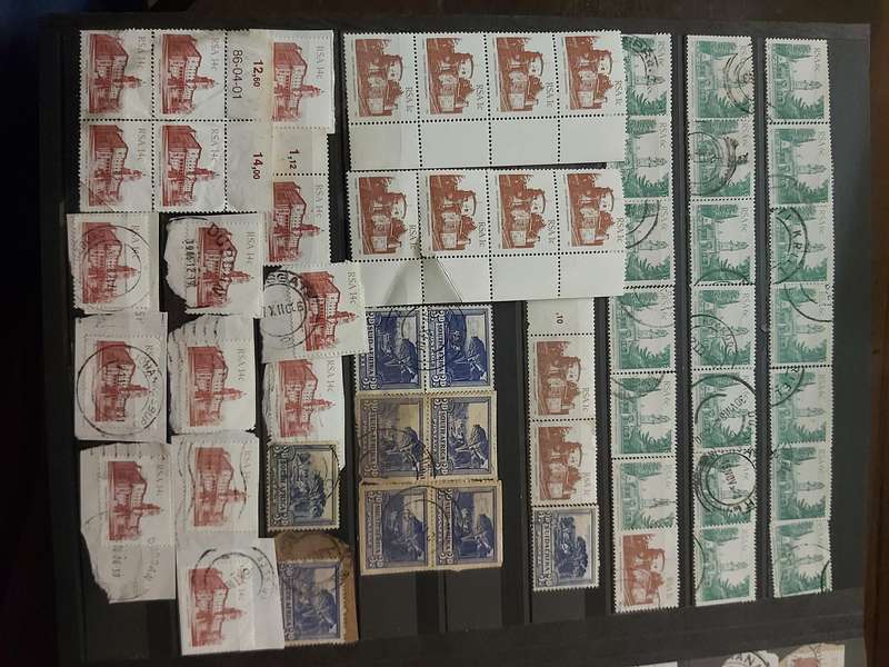 RSA STAMPS WITH SOME VERY GOOD POSTMARKS