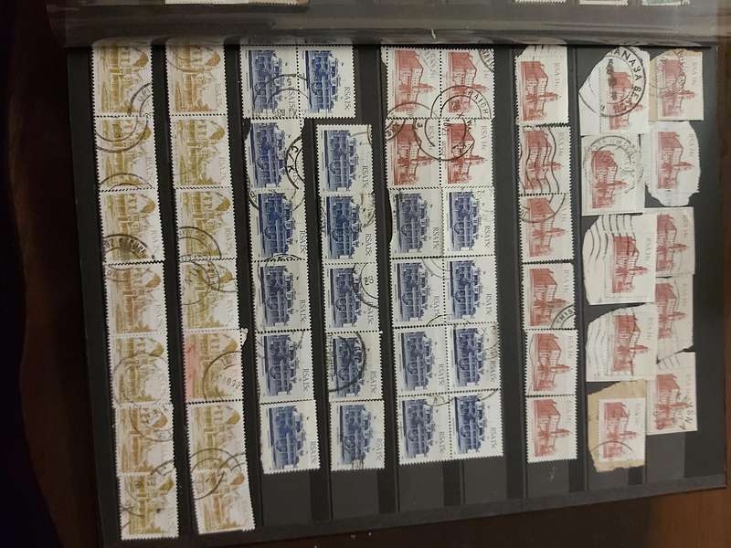 RSA STAMPS WITH SOME VERY GOOD POSTMARKS