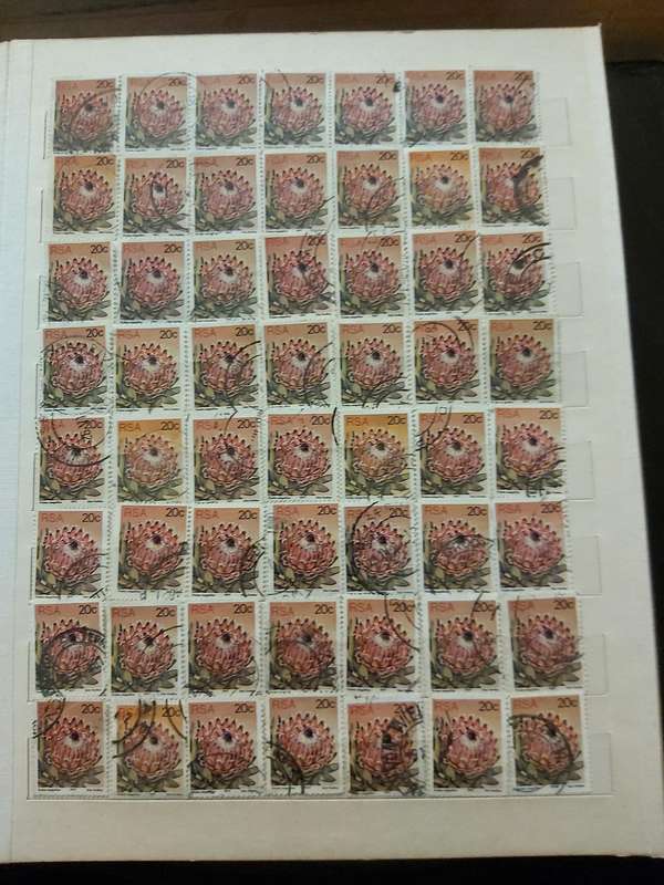 RSA STAMPS WITH SOME VERY GOOD POSTMARKS
