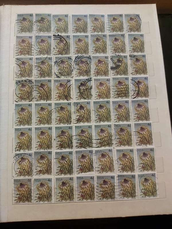 RSA STAMPS WITH SOME VERY GOOD POSTMARKS