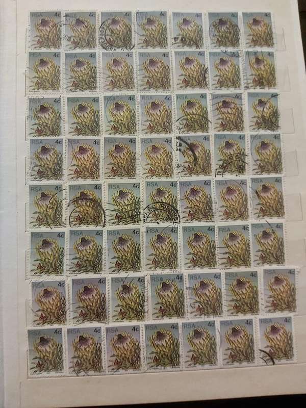 RSA STAMPS WITH SOME VERY GOOD POSTMARKS