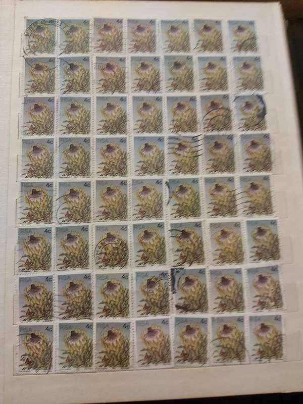 RSA STAMPS WITH SOME VERY GOOD POSTMARKS