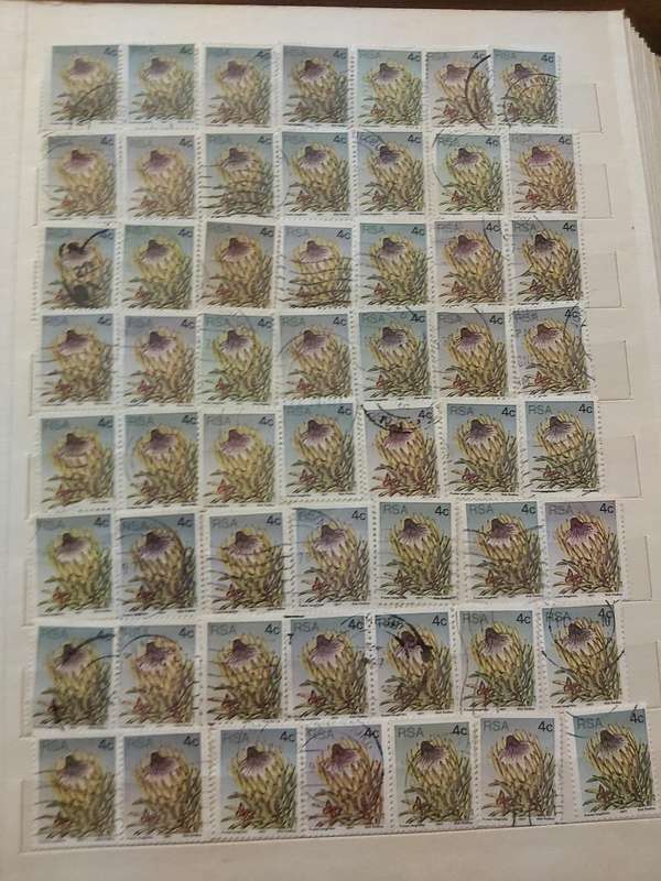 RSA STAMPS WITH SOME VERY GOOD POSTMARKS