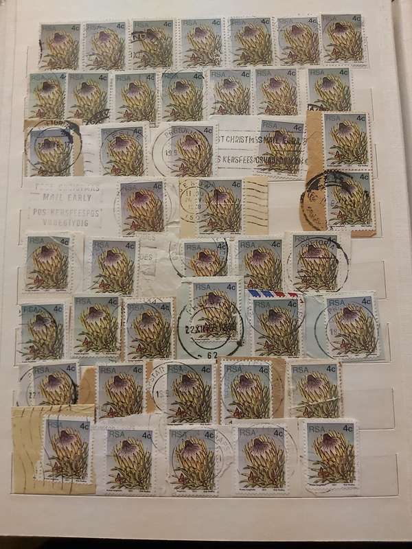 RSA STAMPS WITH SOME VERY GOOD POSTMARKS