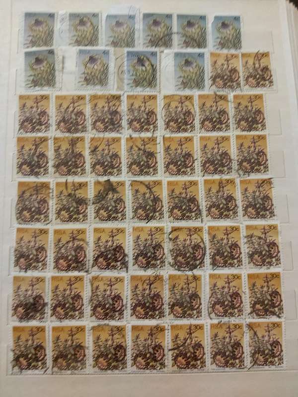 RSA STAMPS WITH SOME VERY GOOD POSTMARKS