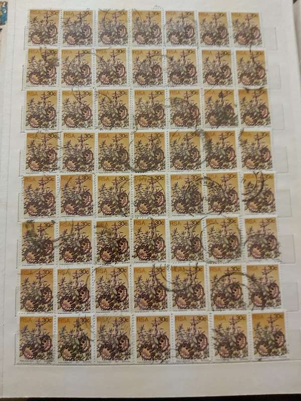 RSA STAMPS WITH SOME VERY GOOD POSTMARKS