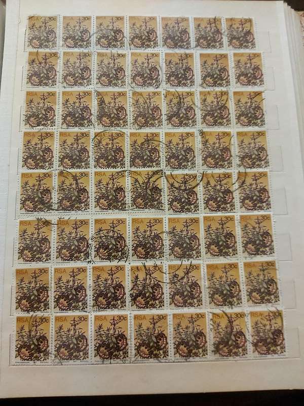 RSA STAMPS WITH SOME VERY GOOD POSTMARKS