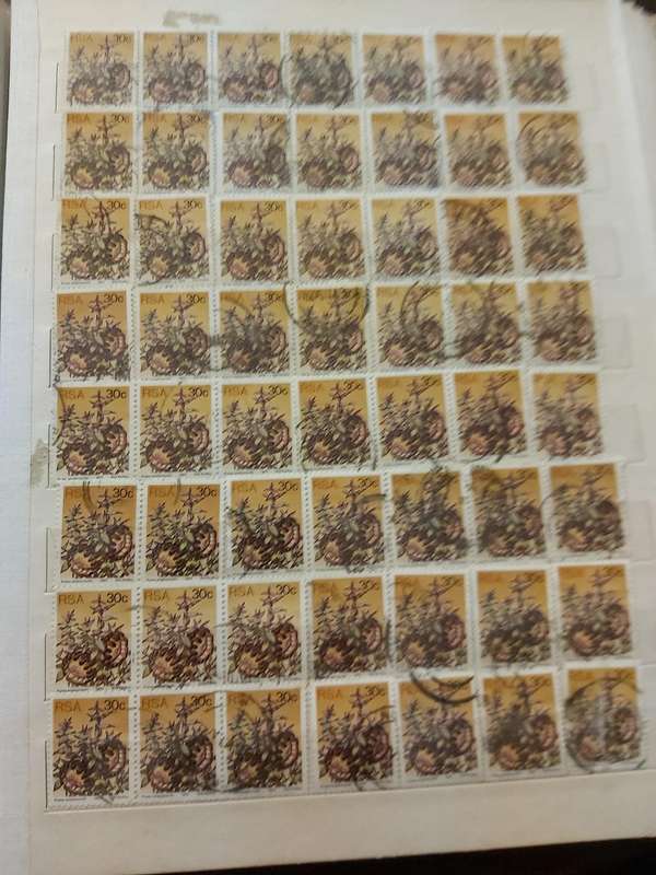 RSA STAMPS WITH SOME VERY GOOD POSTMARKS