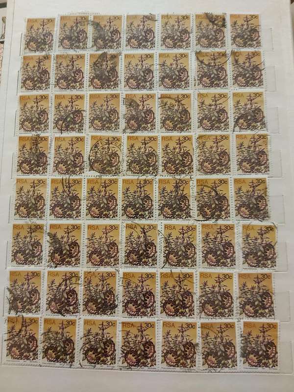 RSA STAMPS WITH SOME VERY GOOD POSTMARKS