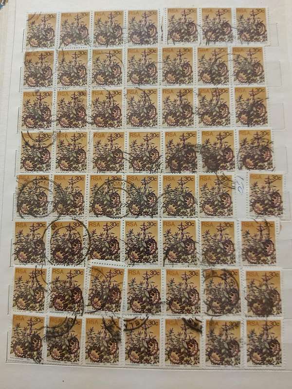 RSA STAMPS WITH SOME VERY GOOD POSTMARKS