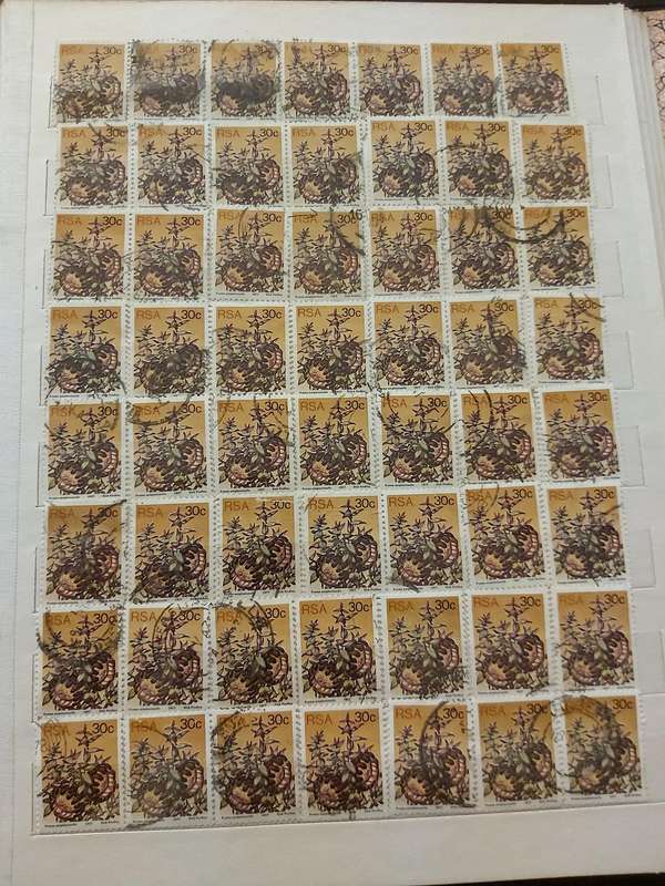 RSA STAMPS WITH SOME VERY GOOD POSTMARKS