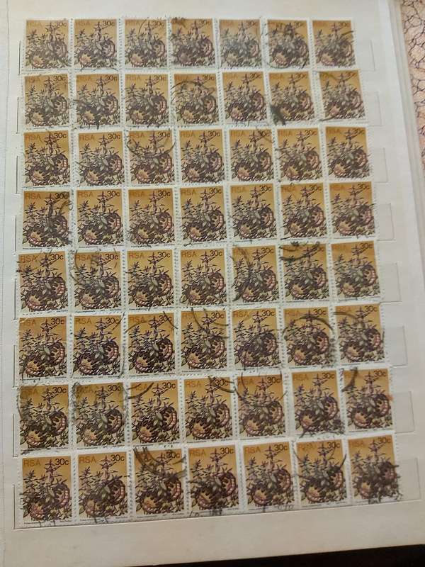 RSA STAMPS WITH SOME VERY GOOD POSTMARKS