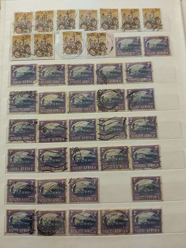 RSA STAMPS WITH SOME VERY GOOD POSTMARKS