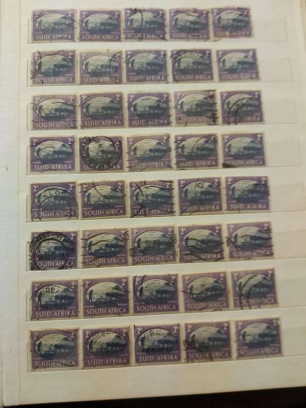 RSA STAMPS WITH SOME VERY GOOD POSTMARKS